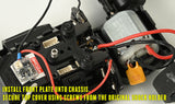 MC3WLS Shock Mount Plate and Post for Kyosho™ Car (EVO/RWD)