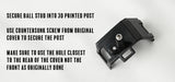 MC3WLS Shock Mount Plate and Post for Kyosho™ Car (EVO/RWD)