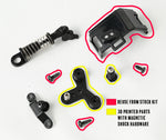 MC3WLS Shock Mount Plate and Post for Kyosho™ Car (EVO/RWD)